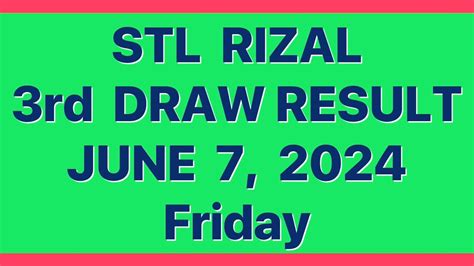 jueteng result today rizal|STL RIZAL RESULT 3rd DRAW RESULT TODAY JULY 5, 2024 .